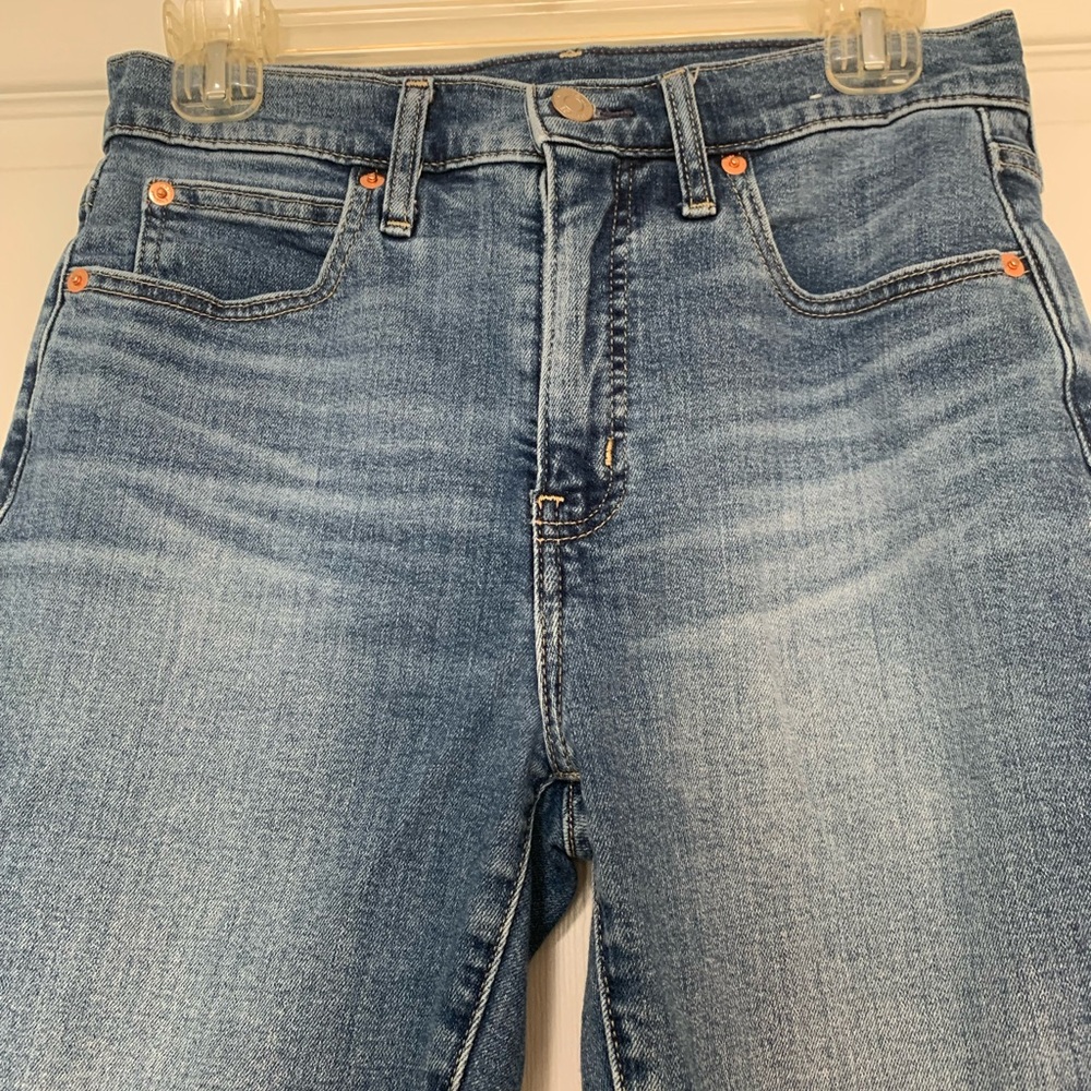 GAP High-Rise Kick Fit Jeans Medium Blue Normcore